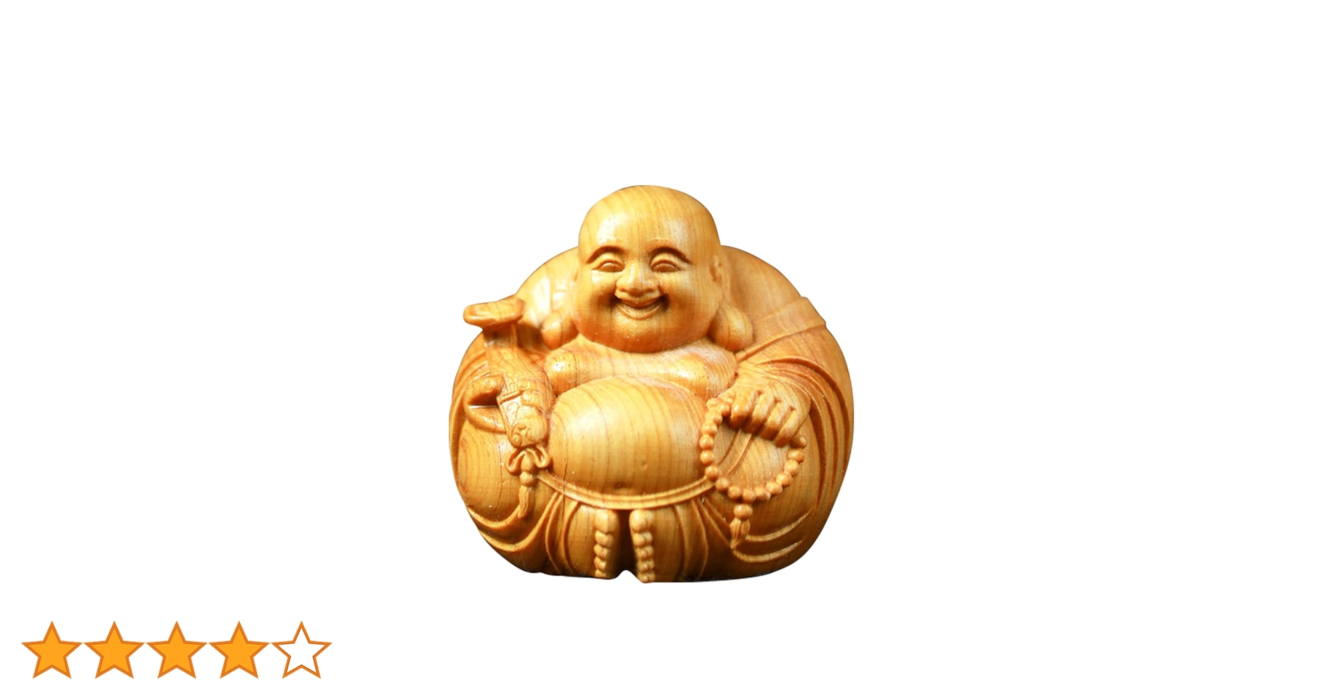 Amazon.co.jp: Lhyxuuk布袋様 置物 仏像 木彫り ミニ 七福神 木製 布袋